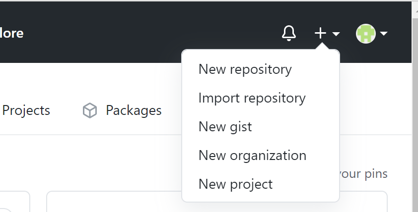 open github repo